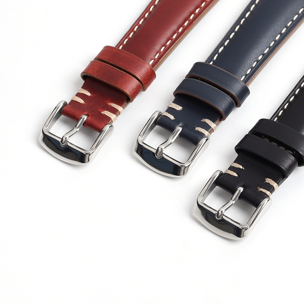 Abrasion-Resistant Shell Cordovan Leather Strips