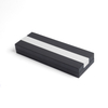 Custom Wholesale Black/Gray Stripe Plastic Watch Strap Storage Box — Table Strap Packaging And Watch Band Storage Solution From A B2B Case Factory