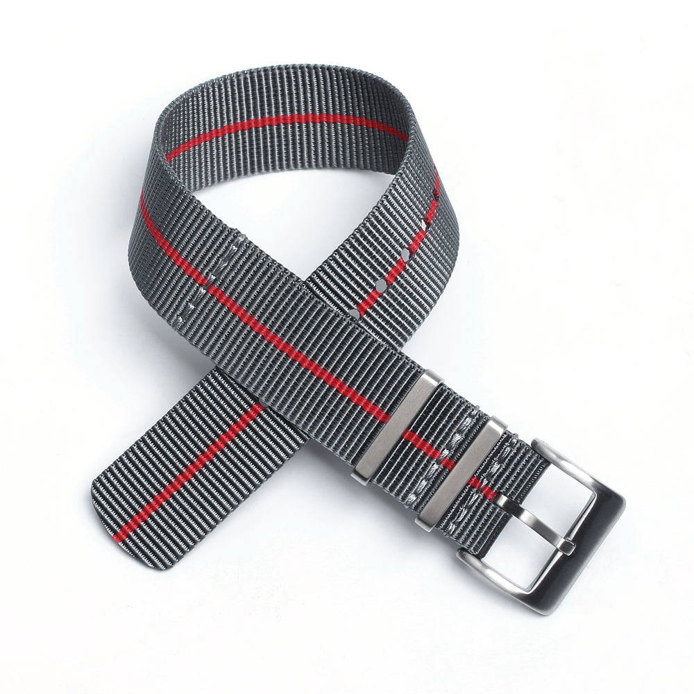 Elevate Your Timepiece Aesthetics With Our Premium Bi-color NATO Nylon Watch Straps Designed For Extreme Durability And Unparalleled Comfort During Outdoor Adventures