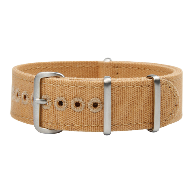 Breathable Canvas Watch Strap For High‑End Watch Accessories — Material Durability, Compatible With Popular Brand Watches, B2B Factory Bulk Supply