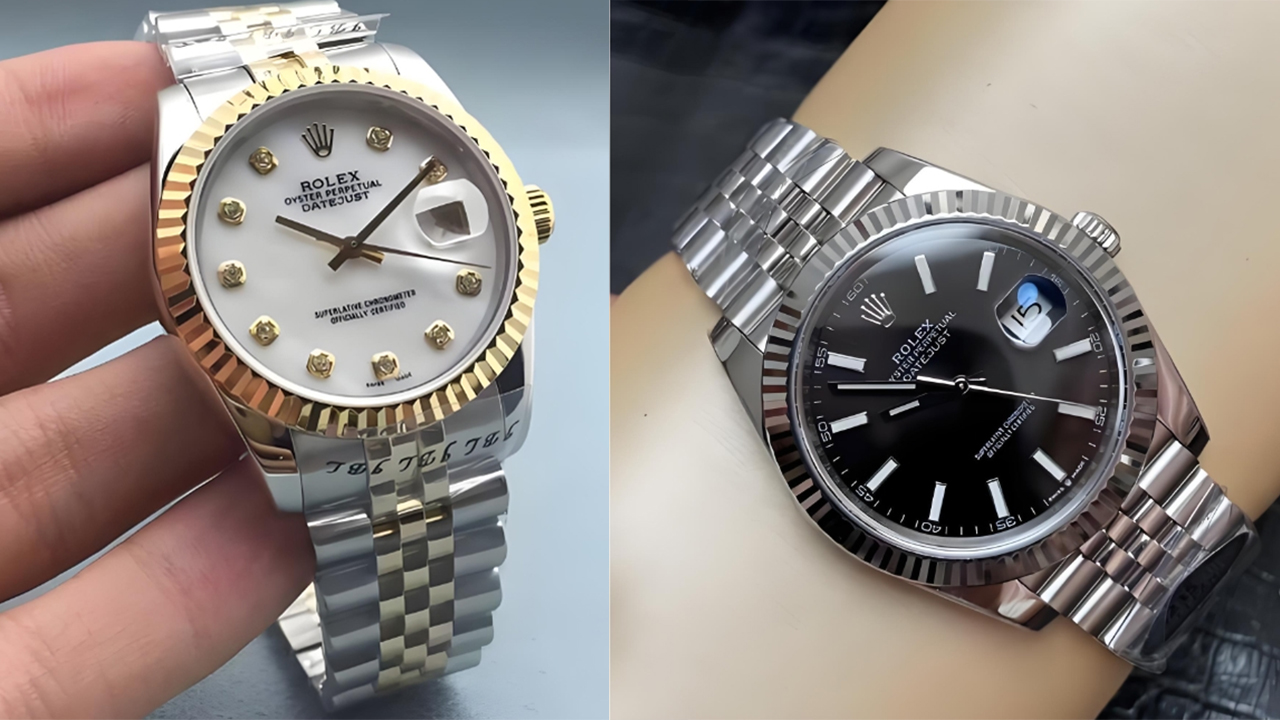 CNC Polished Steel Watch Straps