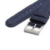 Custom Two Pieces Style Red And Blue Canvas Watch Band 20mm 22mm Perfectly Fitting Rolex Oyster Series From B2B Factory Offering Bulk Production Low MOQ