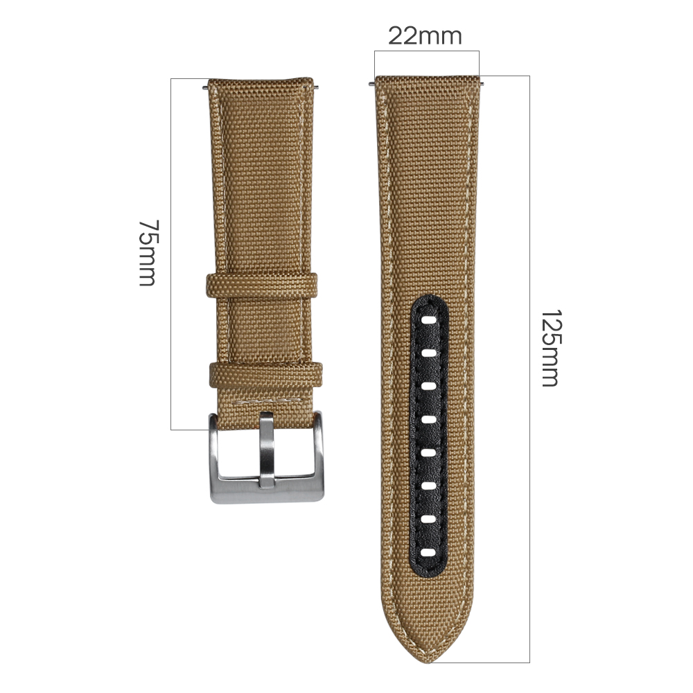 Sailcloth Two Pieces Watch Straps
