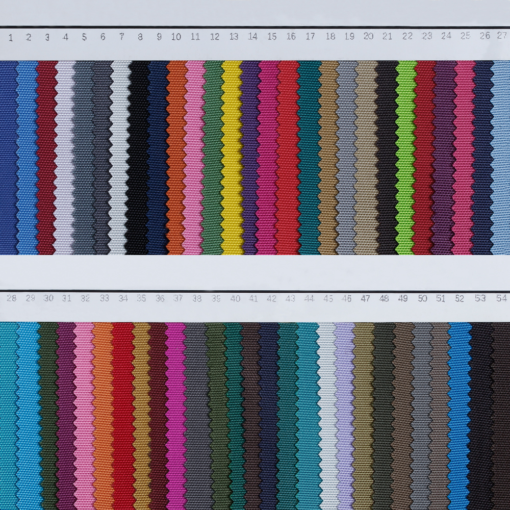 Sailcloth Watch Strap Color Card