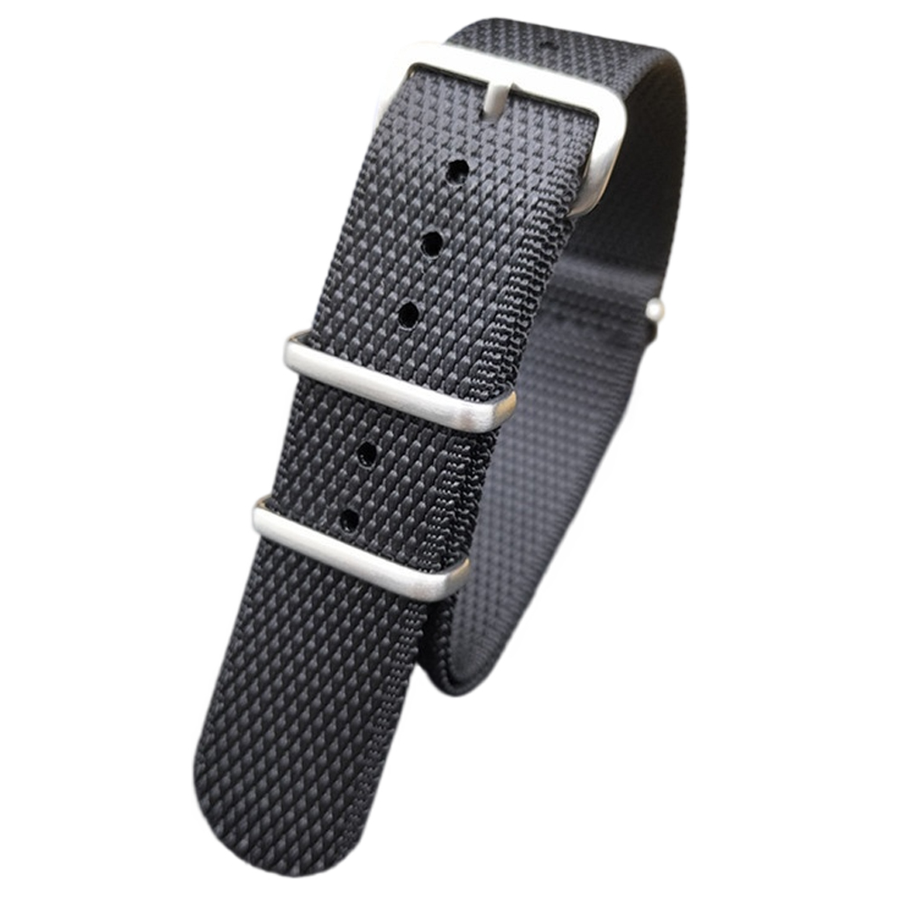 Black Nylon Watch Bands