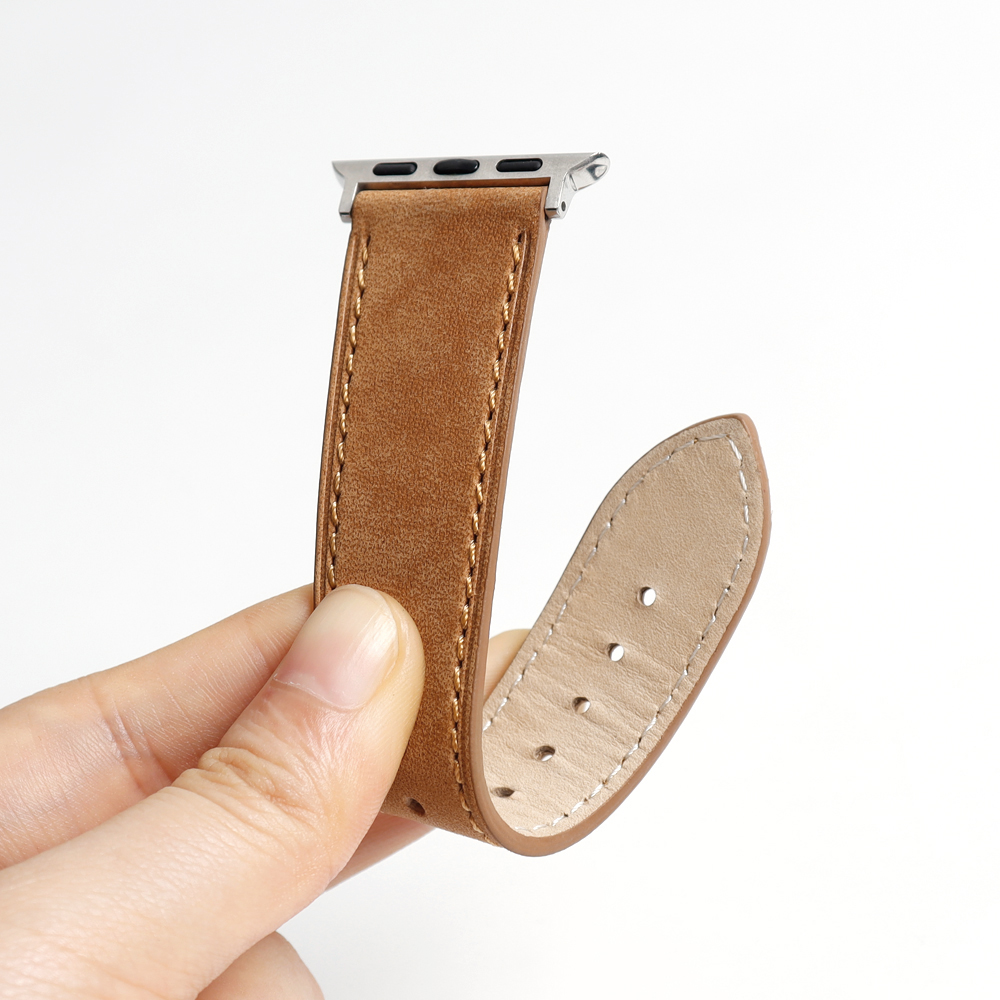 Two Pieces Style Watch Bands Veg Tanned Leather Replacement Straps From A Professional Watch Band Manufacturer Offering Low MOQ Custom Design Production And Global Wholesale