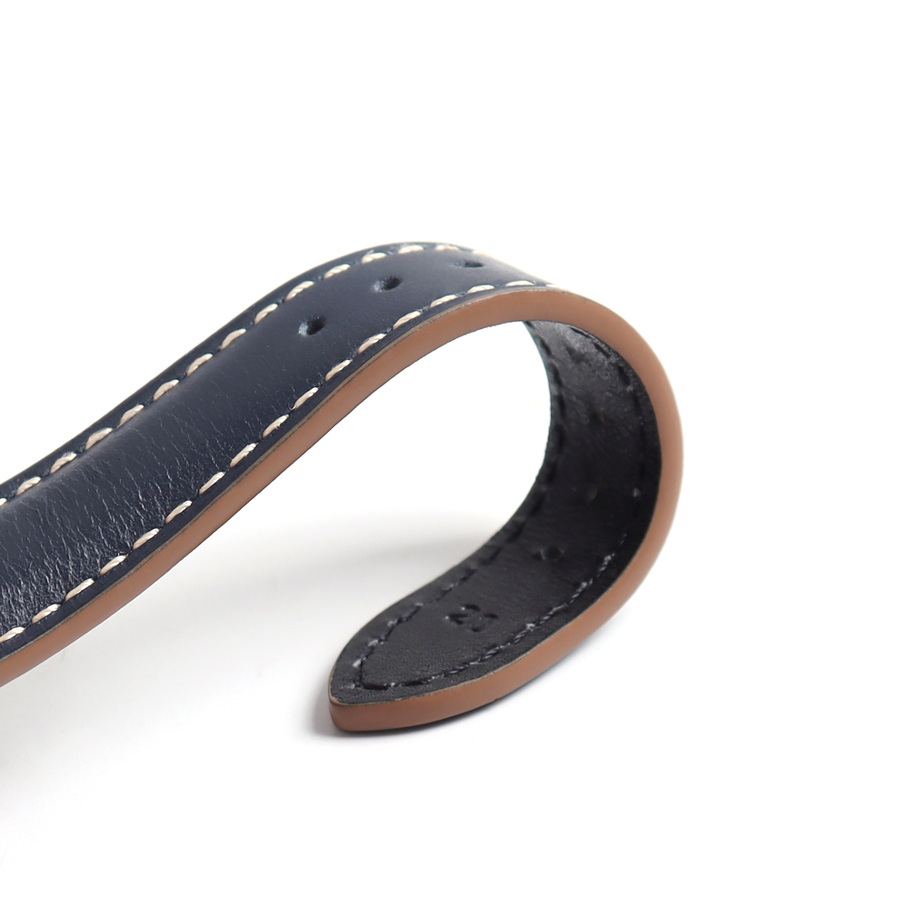 High Precision Industrial Manufacturing Of Premium Shell Cordovan Leather Watch Strap Featuring High Gloss Mirror Luster Tailored For Luxury Global B2B Brands Seeking Factory Strategic Partnerships