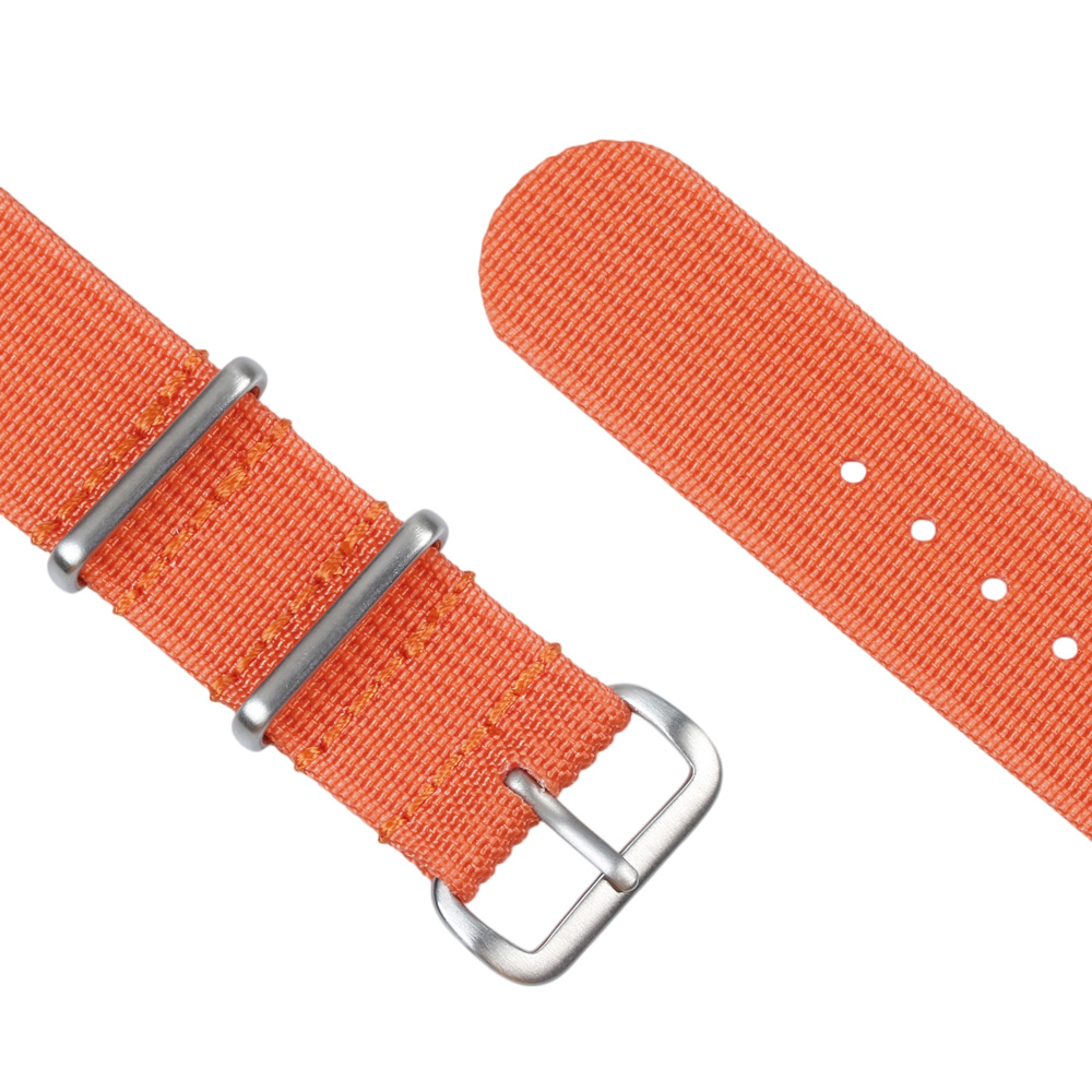 Orange Nylon Wrist Straps