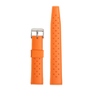 Elevate Your Dive Watch Aesthetics With Our High-Saturation Safety Orange TPU Straps Designed For Maximum Underwater Visibility And Professional Maritime Enduranc