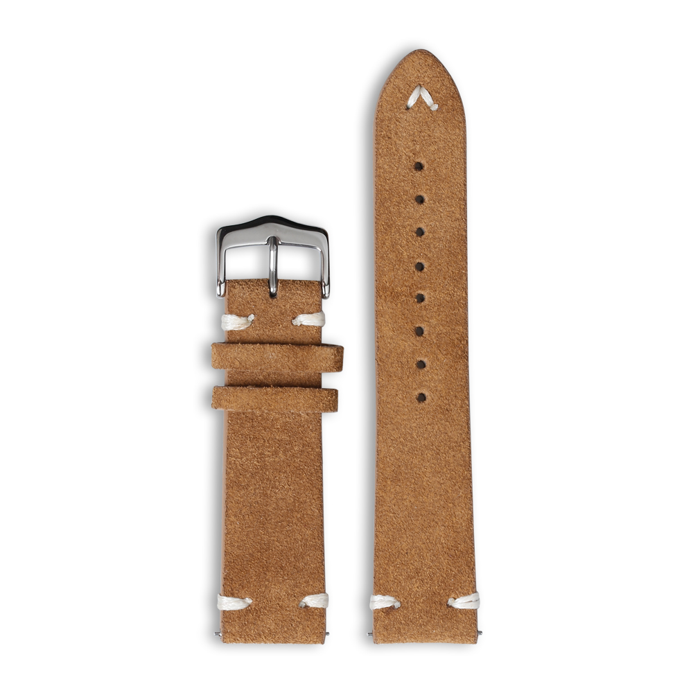 CHWSM Factory Wholesale Manufacturing Multiple Colors/Sizes Suede Leather Watch Strap Perfectly For Global Luxury Watches Brands