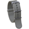 Bulk Production Single Pass Embroidered Eyelet Canvas Watch Band Manufactured by B2B Factory As High Durability Performance Watch Accessories Adapting To Luxury Brands