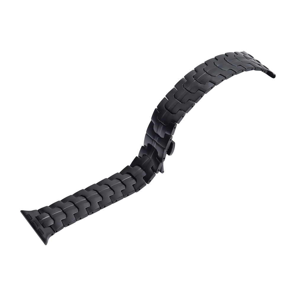 Custom Wholesale One Pieces Style 304 Stainless Steel Watchband Solutions Perfect For Apple Tech Users Demanding Low MOQ And Fast Global Shipping