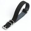 Custom Design Production Black Matte One Piece Zulu Style Matte Leather Watch Strap Purchasing Guide in 18 20 22 24MM for Vintage Watches From OEM ODM B2B Watch Band Factory