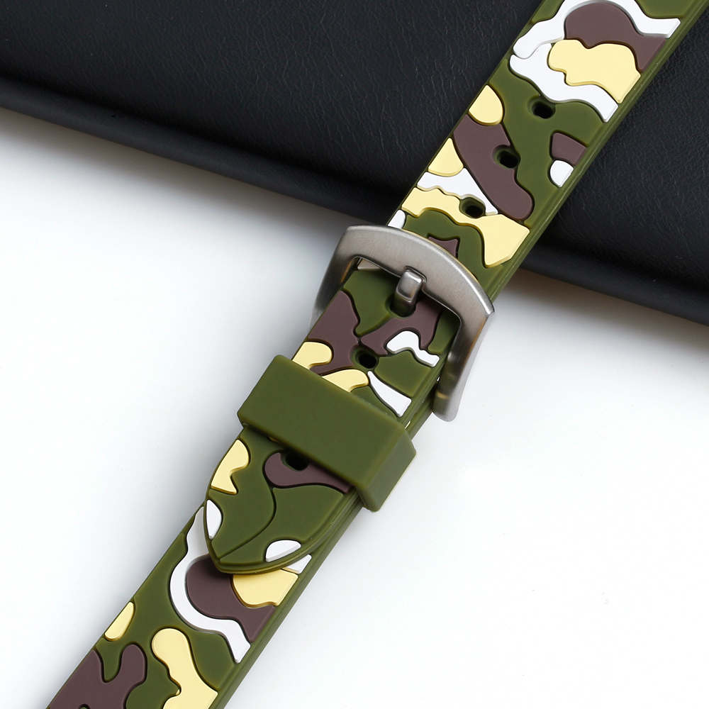 Experience The Revolutionary Sub-Micron Pigment Anchorage Technology In Our Patterned Watchbands Designed To Maintain Flawless Graphic Resolution During Extreme High-altitude Mountain Expeditions