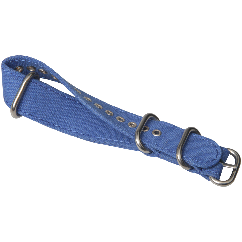 Bulk Production Single Pass Metal Grommet Hole Canvas Watch Band Manufactured By B2B Factory As High Durability Performance Watch Accessories Adapting Rolex Watches Series