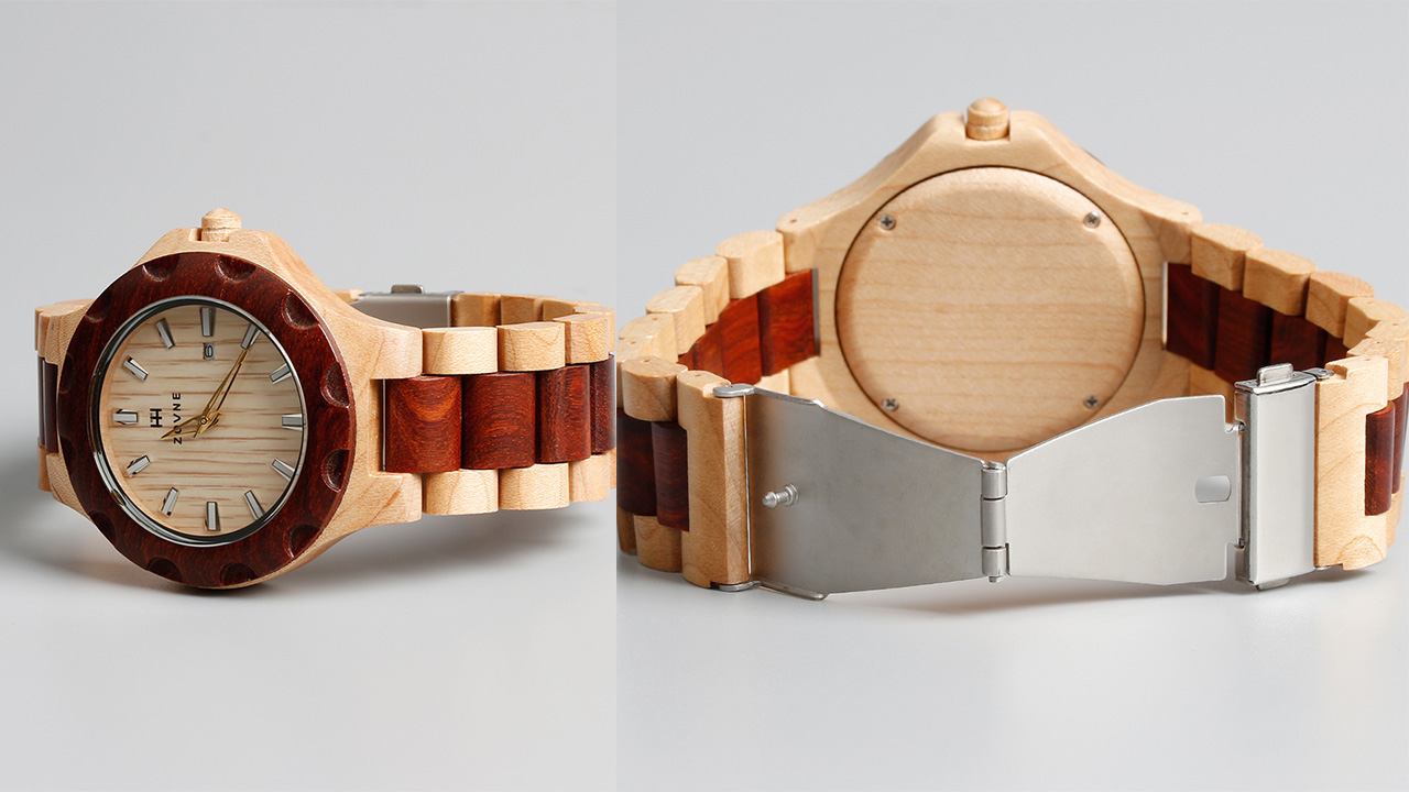 Durable Natural Wood Timepiece Straps