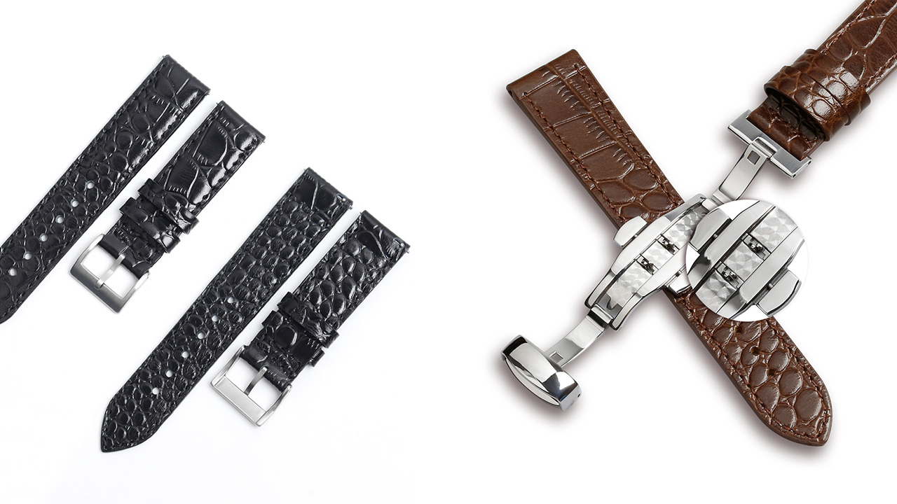 Premium Alligator Leather Watch Straps