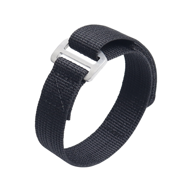 20/22mm Premium One-Piece Style High-Quality Nylon Velcro WatchBands Available For Custom Wholesale From A Leading B2B Factory And Watch Strap Manufacturer