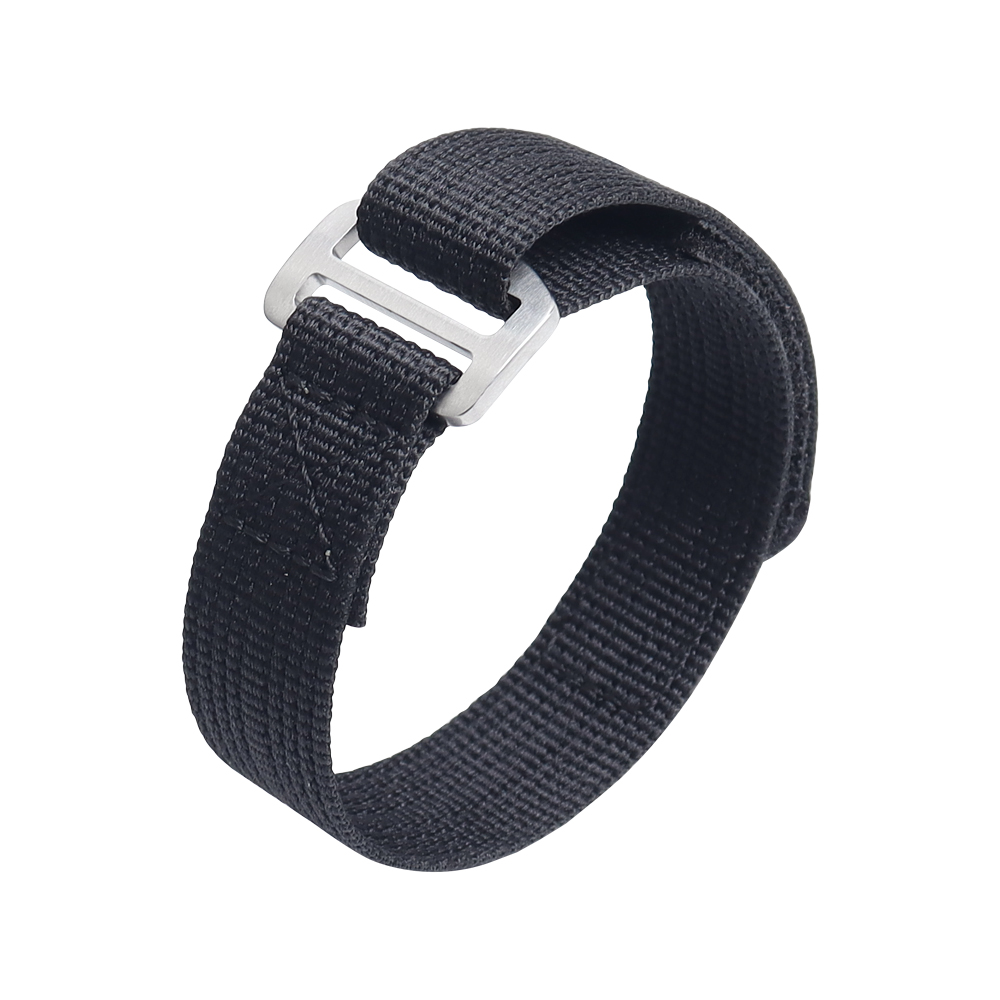20/22mm Premium One-Piece Style High-Quality Nylon Velcro WatchBands Available For Custom Wholesale From A Leading B2B Factory And Watch Strap Manufacturer