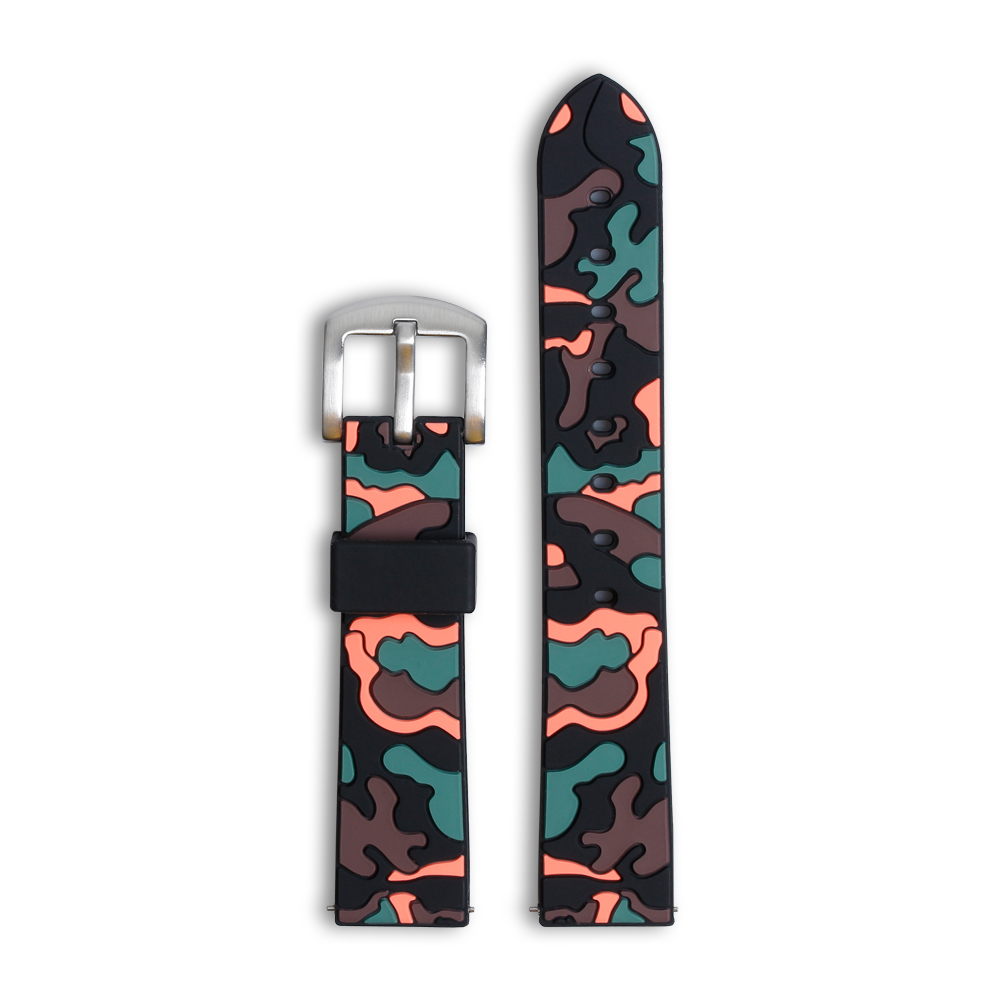 The Ultimate Synthesis Of Art And Science: Non-Leaching Pigment Matrix Watch Bands That Naturally Repel Environmental Pollutants While Providing A Silk-smooth Touch