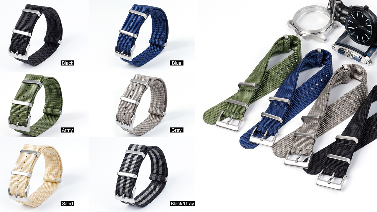 Wholesale Nylon Watch Strap Supply