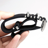 Handcrafted White Stitching One Piece Style Black Zulu Matte Genuine Leather Watch Strap For 18 20 22 24MM Vintage Watches From A Global B2B Watch Band Manufacturer With Low MOQ OEM/ODM