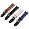 Popular Waterproof Optimized Toothpick-Grain Leather Watchband Sourcing For Outdoor And Dive Watches From China B2B Factory Manufacture
