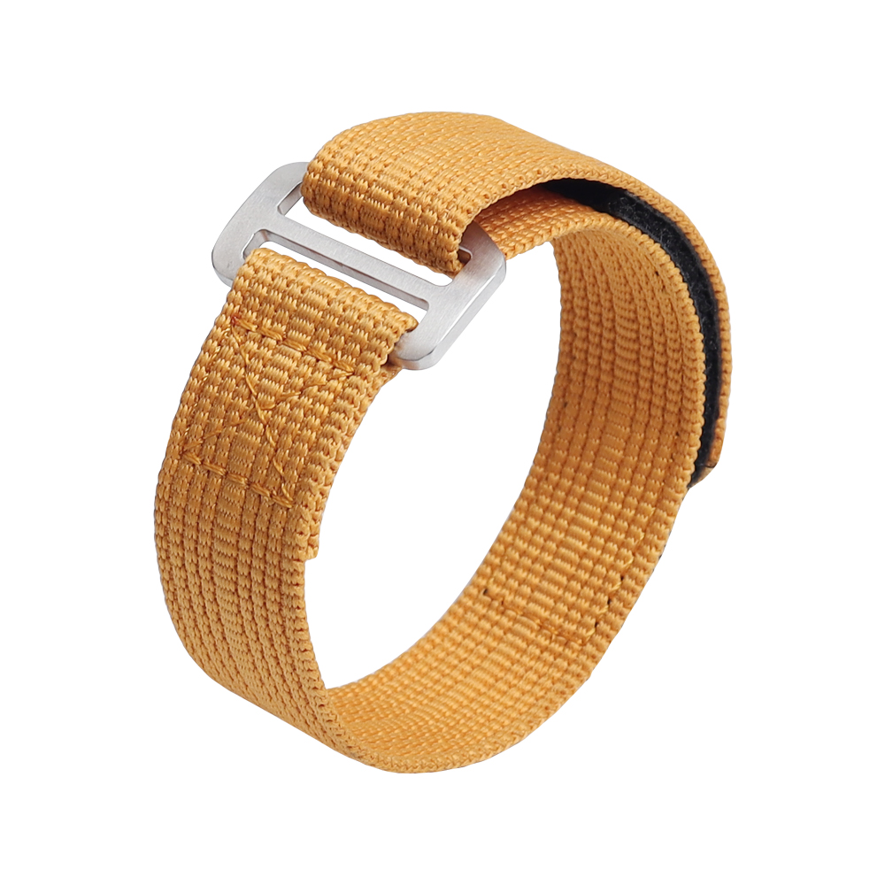 20/22mm Premium One-Piece Style High-Quality Nylon Velcro WatchBands Available For Custom Wholesale From A Leading B2B Factory And Watch Strap Manufacturer