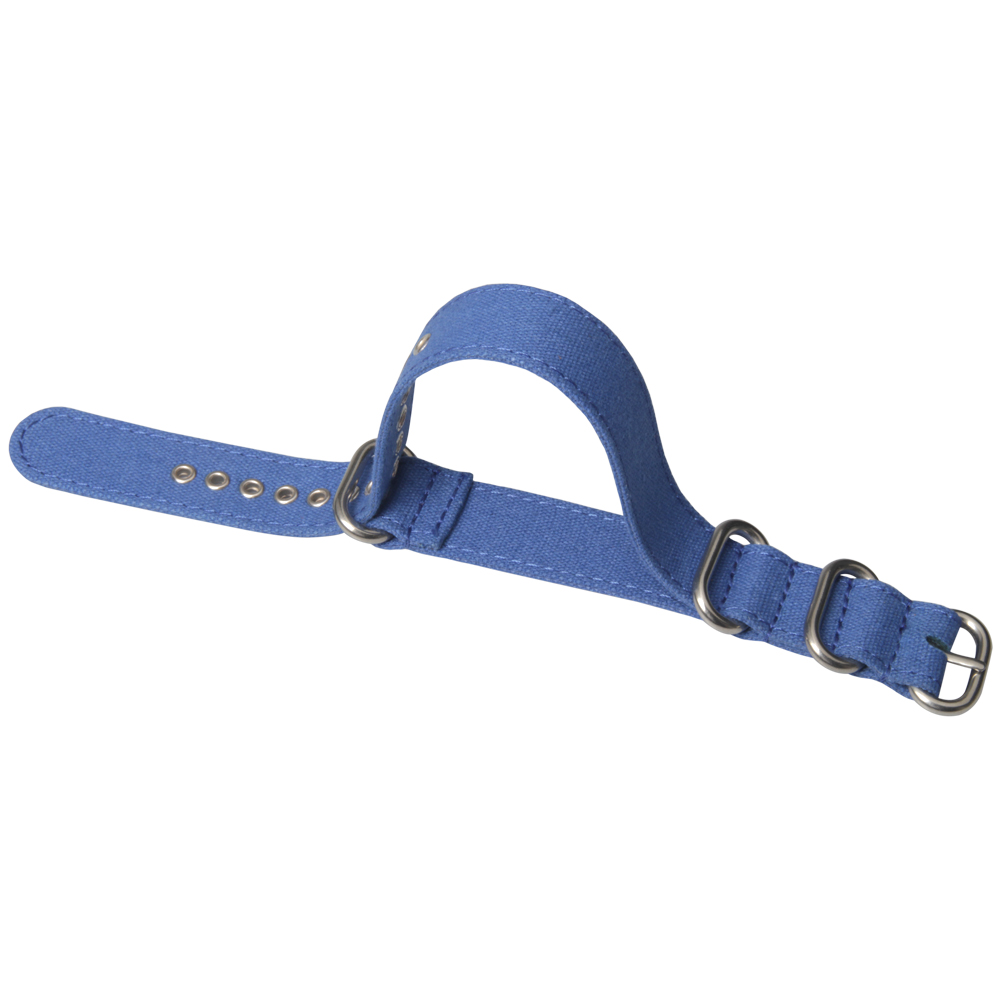 Bulk Production Single Pass Metal Grommet Hole Canvas Watch Band Manufactured By B2B Factory As High Durability Performance Watch Accessories Adapting Rolex Watches Series