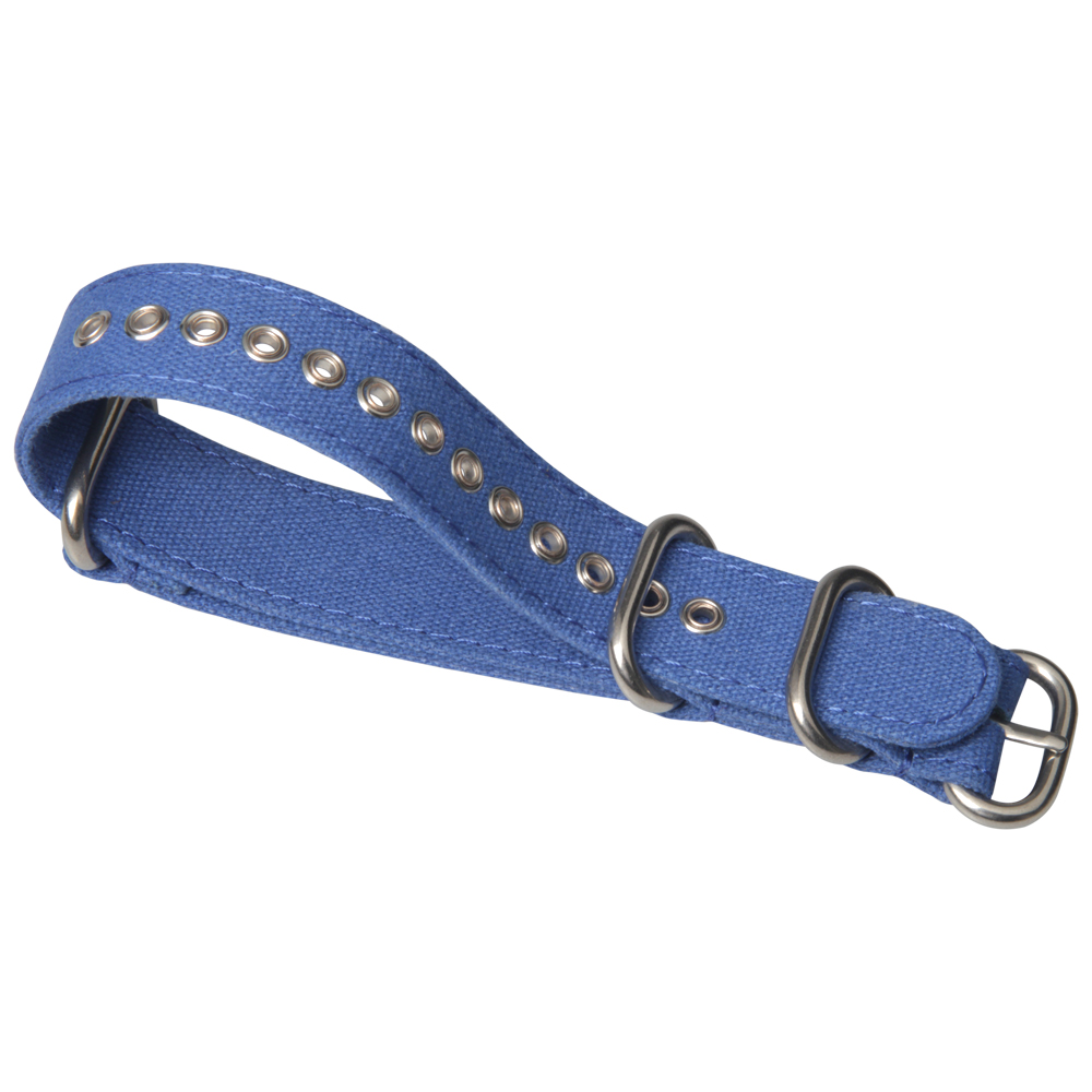 Single Pass Metal Eyelet Canvas Bands