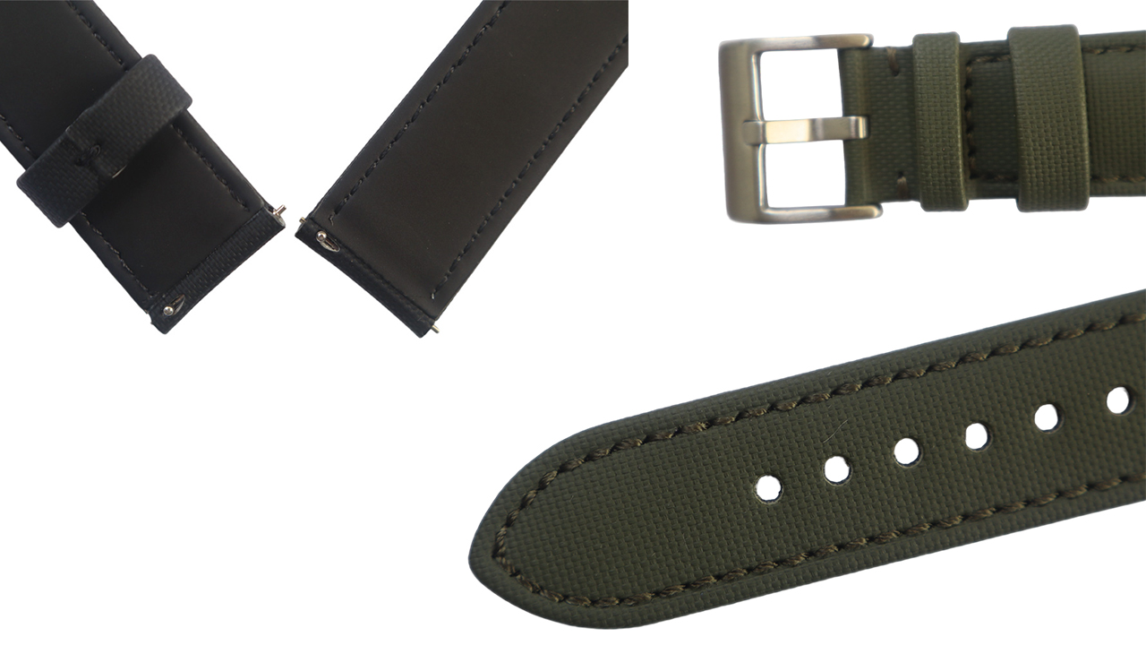 Custom Brand Logo Leather Watch Straps