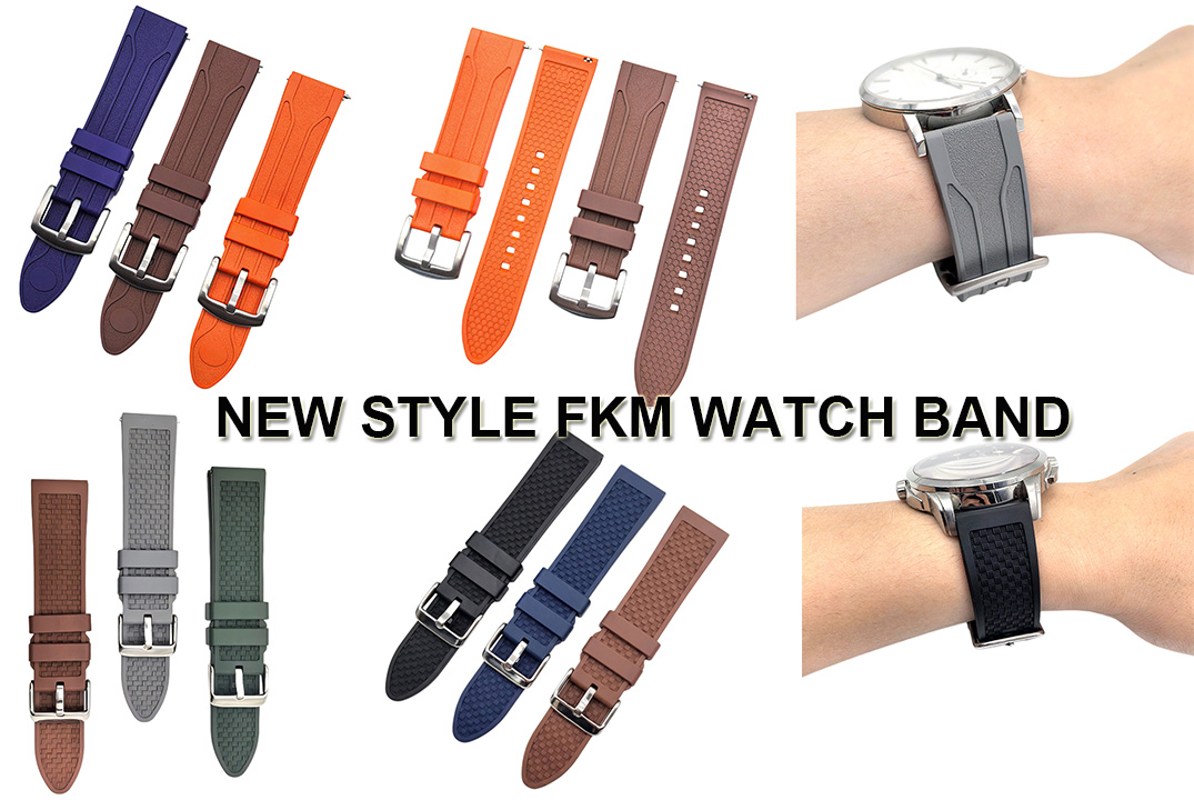 Global FKM Watch Band Manufacturer