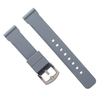Hot-Selling 18/20/22/24MM Two Pieces Style Silicone Watch Strap Custom Wholesale For Outdoor Sport Casual Watch Collections From A B2B Strap Factory With Low MOQ