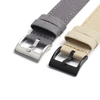 Premium Custom 22mm 24mm Garmin Compatible Canvas Watch Band With Embroidered Hole From Top B2B Wholesale Factory Offering Low MOQ Bulk Production