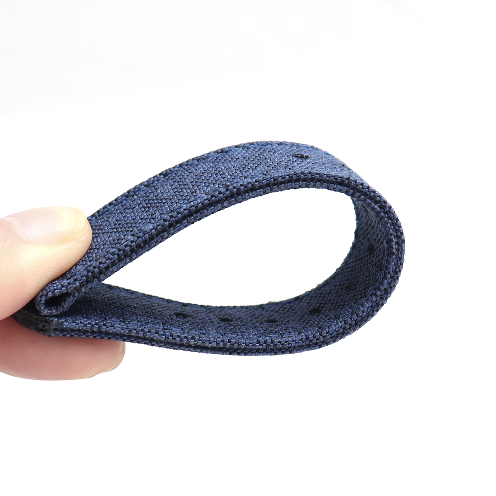 Luxury 2 Pieces Style Fine Texture Canvas Watch WristStrap Integrated With Smart Apple Watch Connectors Fabricated By Watch Parts Factory For High Volume Wholesale Orders