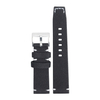 Custom Two Pieces Style White Hand Stitched Canvas Watch Strap With Square Holes Designed For Outdoor Sports Watches From Leading B2B Factory Offering Bulk Production