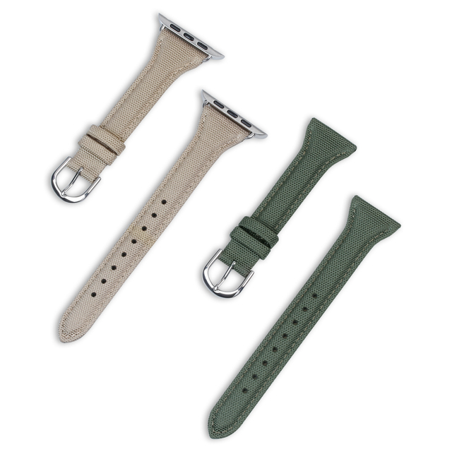 2 Pieces Small Waist Cordura Watch Strap Factory Direct From Strap Manufacturer For Custom Wholesale Projects With Latest Woven Texture Fit Compatible Watch Brands And Watch Hardware Buckle