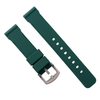 Hot-Selling 18/20/22/24MM Two Pieces Style Silicone Watch Strap Custom Wholesale For Outdoor Sport Casual Watch Collections From A B2B Strap Factory With Low MOQ