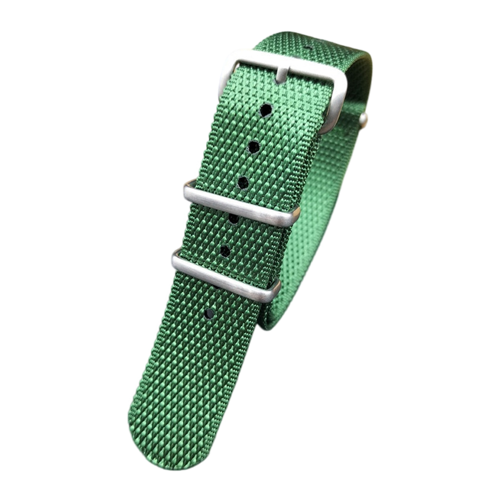 Green Nylon Watch Straps