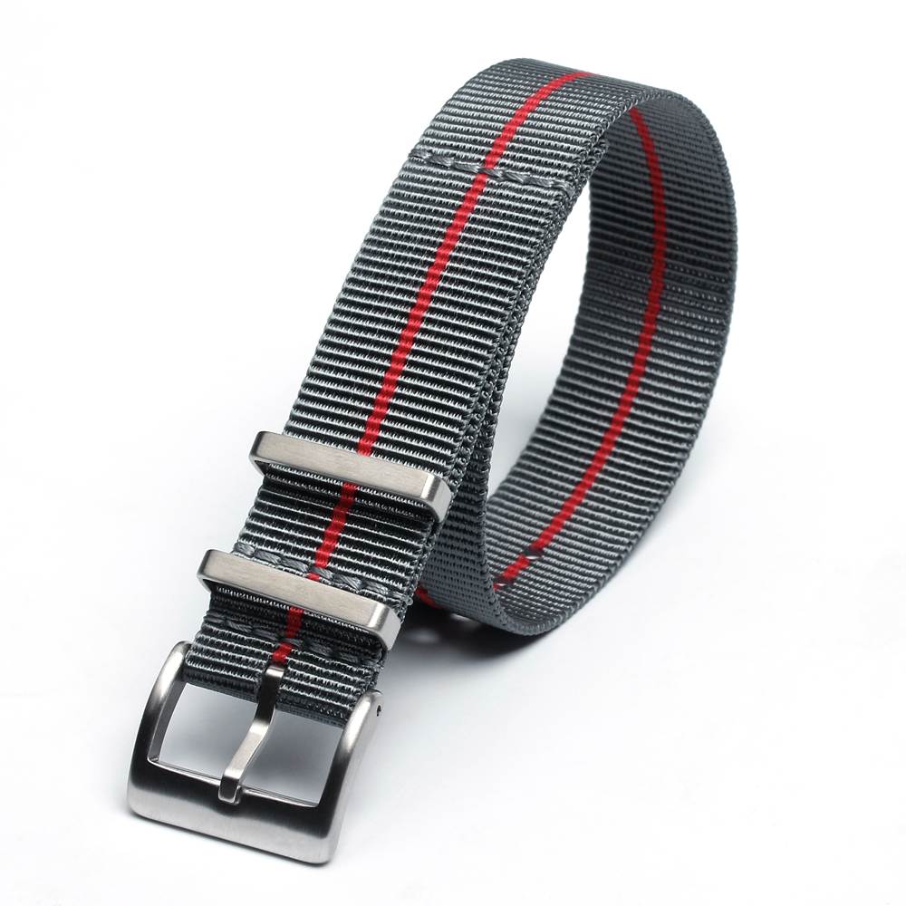 Elevate Your Timepiece Aesthetics With Our Premium Bi-color NATO Nylon Watch Straps Designed For Extreme Durability And Unparalleled Comfort During Outdoor Adventures