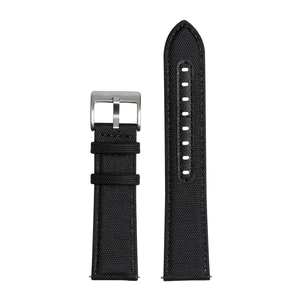 Premium Two Pieces Sailcloth Watch Straps Bulk Production From Certified Watchband Manufacturer With Flexible MOQ For Global B2B Hardware Procurement