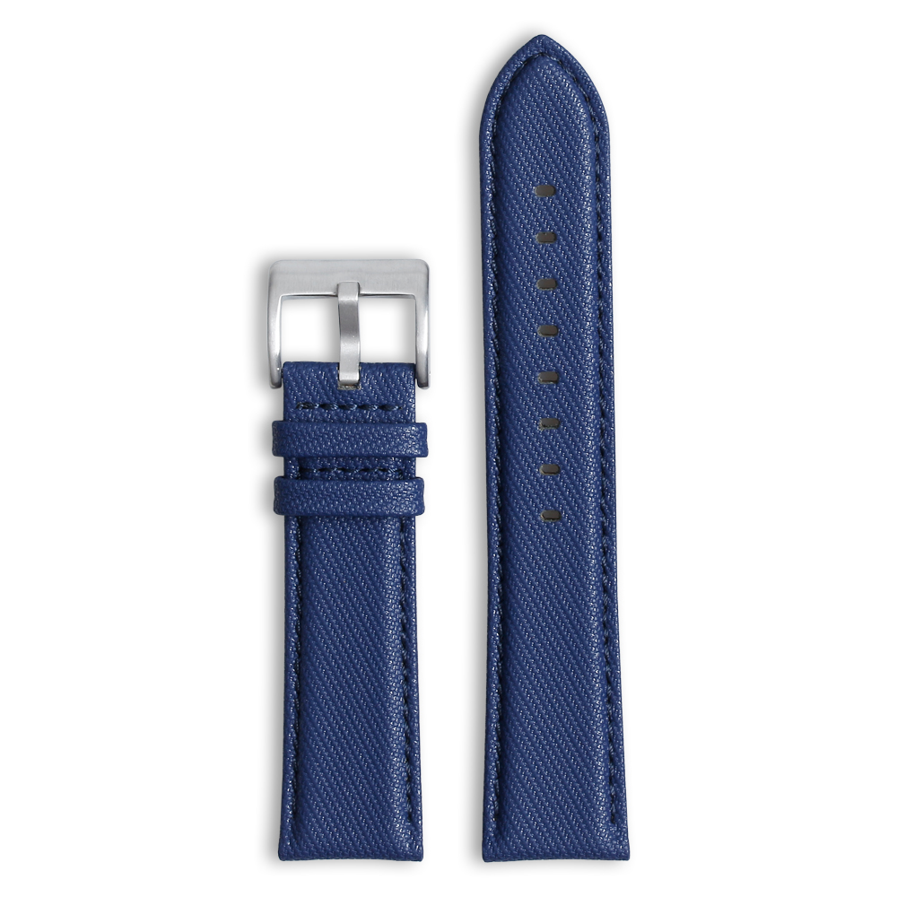 Popular Waterproof Optimized Toothpick-Grain Leather Watchband Sourcing For Outdoor And Dive Watches From China B2B Factory Manufacture