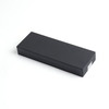 Custom Wholesale Black/Gray Stripe Plastic Watch Strap Storage Box — Table Strap Packaging And Watch Band Storage Solution From A B2B Case Factory