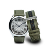 Custom 2 Pieces Cordura Watch Strap Hybrid Leather Holes Watch Accessories Directly From B2B Factory To Fit Luxury Sports Watch Brands In Bulk